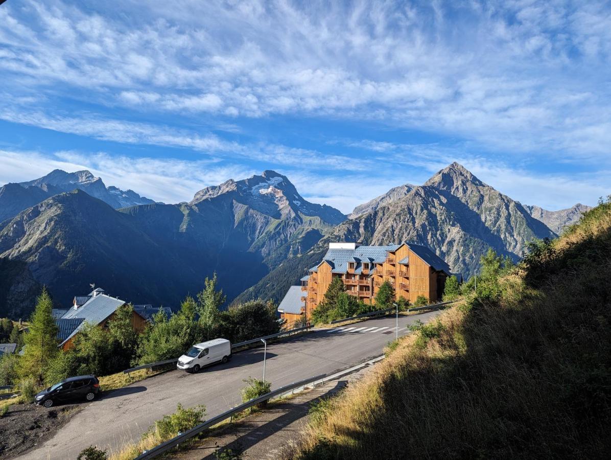 Appartement 4 Couchages ,Plein Sud Calme Les Deux Alpes Exterior foto